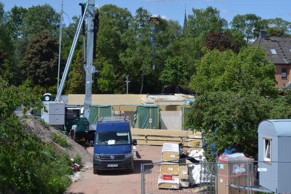 15.5.2025 - Die Decken werden aufgelegt