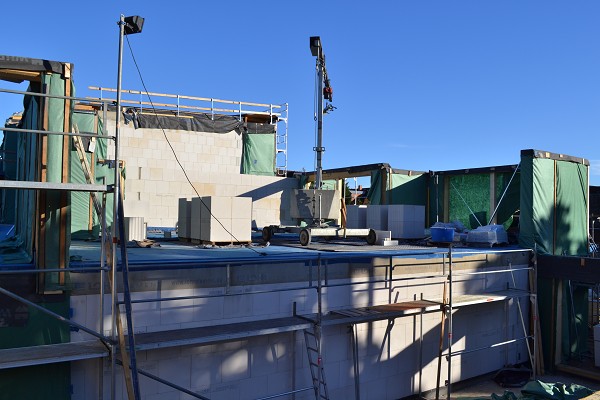 24.09.2025 - Bauabschnitt 3 beginnt im Obergeschoss