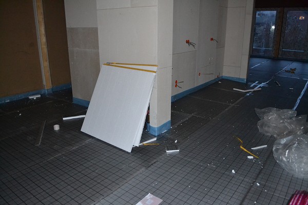 24.11.2025 - Vorbereitungen für die Fussbodenheizung